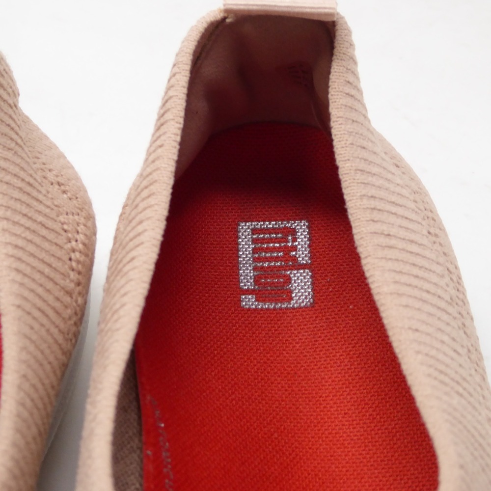 FitFlop Womens Uberknit Ballerina Shoes Pink Slip On Sneakers 10 - Picture 8 of 10